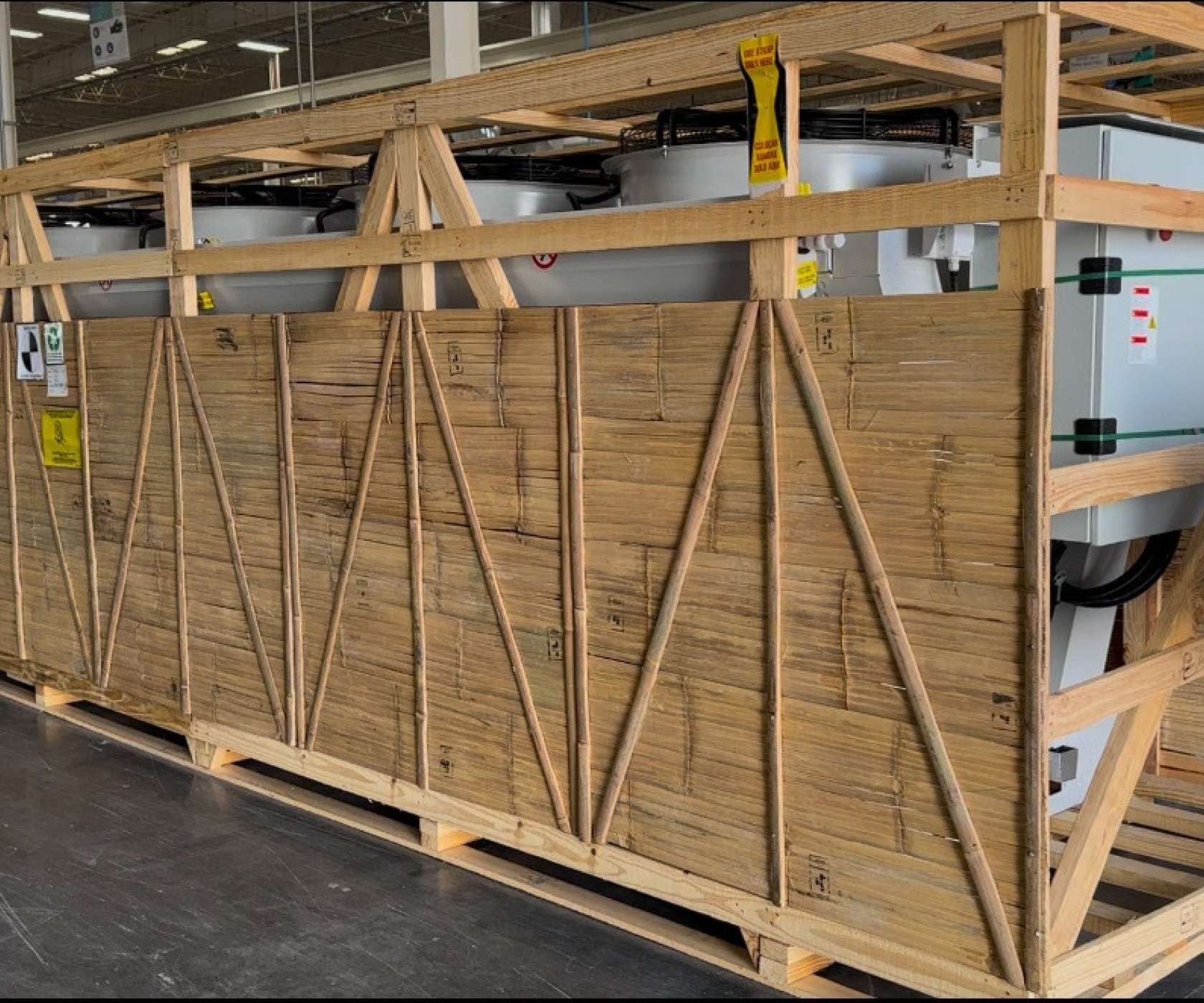 Teaser bambu packing